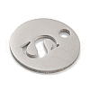 Non-Tarnish 304 Stainless Steel Pendants STAS-F233-M-P01-A-S-2