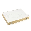 Imitation Leather Jewelry Necklace Display Boxes CON-G023-07A-2