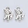 Tibetan Style Alloy Pendants X-TIBE-R316-012AS-RS-2