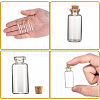 Glass Jar Bead Containers CON-Q009-4