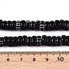 Handmade Millefiori Glass Beads Strands LAMP-T021-27B-02-4