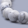 Natural Howlite Beads Strands X-G-S259-47-6mm-3
