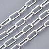 304 Stainless Steel Paperclip Chains CHS-N001-02S-1