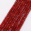 Natural Agate Bead Strands G-G882-4mm-A03-2