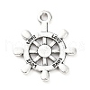 Tibetan Style Alloy Pendants PALLOY-P293-072AS-1