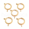 Ion Plating(IP) 304 Stainless Steel Spring Ring Clasps STAS-E104-09D-1