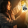 PVC Lamp Film for DIY Colorful Light Hanging Lamp Frosted Glass Jar DIY-WH0408-026-6