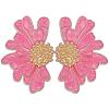 Vintage Flower Stud Earrings for Women JE1095D-1