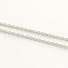 Tarnish Resistant Stainless Steel Cable Chains CHS-Q001-09-1