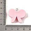 Opaque Resin Pendants CRES-D307-03P-4