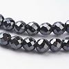Magnetic Synthetic Hematite Beads Strands HEMA-6D-1-1