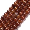 Natural Striped Agate/Banded Agate Beads Strands G-B079-A05-03A-2