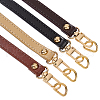 WADORN 4Pcs 4 Color PU Leather Bag Handles FIND-WR0003-99-1