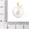 Shell Pearl Pendants KK-H002-10B-G-RS-3