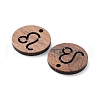 Walnut Wood Laser Cut Pendants WOOD-Q051-06G-2