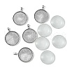 DIY Blank Tibetan Style Alloy Pendants Making Kit DIY-FS0005-80A-2