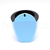 Wall Hanging Plastic Planter Container Vase AJEW-WH0155-56B-2