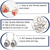 SOFPLATE 304 Stainless Steel Leverback Earring Findings STAS-SP0001-05B-6