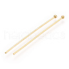 Brass Ball Head Pins KK-G331-10-0.8x40-4