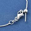 Stainless Steel Box Chain Bracelets for Men Women BJEW-G736-10S-3