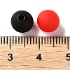 Rubberized Style Imitated Silicone Acrylic Beads X1-MACR-D029-01H-3