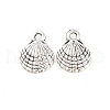 Tibetan Style Alloy Charms X-TIBEP-R304-105AS-LF-1
