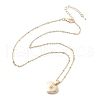 Clear Cubic Zirconia Locket Necklaces NJEW-A036-01A-2
