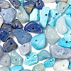 60G 4 Style Natural & Synthetic Gemstone Chip Beads G-FS0001-40-3