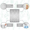 Valentine's Day Stainless Steel Metal Cutting Dies Stencils DIY-WH0289-090-5