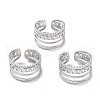 Tarnish Resistant 304 Stainless Steel Finger Rings RJEW-L102-03P-1