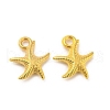 Starfish/Sea Stars Tibetan Style Alloy Pendants TIBEP-Q052-30G-LF-1