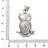 316 Surgical Stainless Steel Enamel Pendants STAS-D304-07AS-3