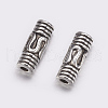 Tibetan Style Alloy Beads X-TIBEB-1009-AS-LF-2