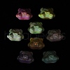 Luminous & UV Plating Opauqe Acrylic Beads OACR-B031-26-3