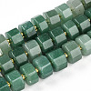 Natural Green Aventurine Beads Strands G-T140-30-4