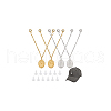 304 Stainless Steel Brooches HJEW-FG00001-7