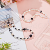 Gorgecraft 2Pcs 2 Colors Plastic Mobile Straps HJEW-GF0001-44-4