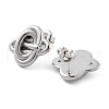 304 Stainless Steel Stud Earrings EJEW-P258-26P-2