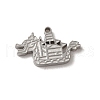 Non-Tarnish 304 Stainless Steel Pendants STAS-L022-327P-1