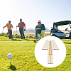 SUPERFINDINGS 2Pcs Wood Golf Ball Markers AJEW-FH0005-41-6