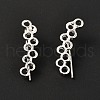 Alloy Dangle Earrings EJEW-F270-06S-1
