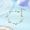 304 Stainless Steel Butterfly Link Bracelets for Women BJEW-JB11622-1