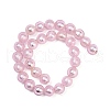 Handmade Silver Foil Glass Beads Strands FOIL-F002-01C-3