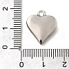Retro 304 Stainless Steel Charms STAS-L284-18AS-02-3