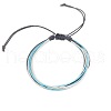 Colorful Wax Thread Bracelets GN8006-10-1