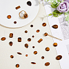 SUPERFINDINGS 32Pcs 12 Styles Natural Tiger Eye Cabochons G-FH0002-20-5