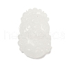 Natural White Jade Carved Pendants G-S384-01C-2