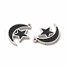 304 Stainless Steel Pendants STAS-F291-05P-02-2