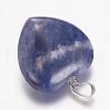 Natural Sodalite Gemstone Pendants G-E338-10K-2