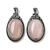 Natural Rose Quartz Big Pendants G-Z050-10B-1